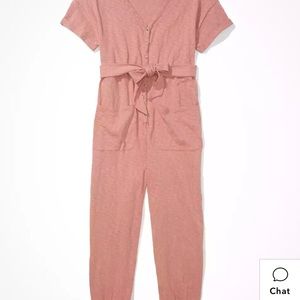 American Eagle Henley Jumpsuit